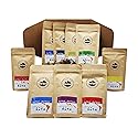 Split Oak Coffee Roasters Gourmet Gift Box - Whole Bean Variety Pack Gift Box, 9 Medium Roast Coffees from Around the World - Global Tasting