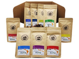 Split Oak Coffee Roasters Gourmet Gift Box - Whole Bean Variety Pack Gift Box, 9 Medium Roast Coffees from Around the World - Global Tasting