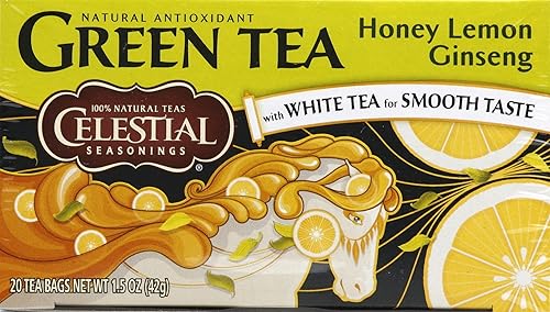 Celestial Seasonings Tea Grn Hny Lmn Gsng