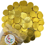 FirstChoiceCandy Large Gold Foiled Milk Chocolate Coins (2 LB)