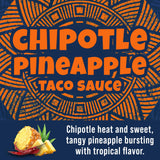 Ortega Chipotle Pineapple Taco Sauce, Sweet and Spicy Sauce and Marinade, 8 Ounce