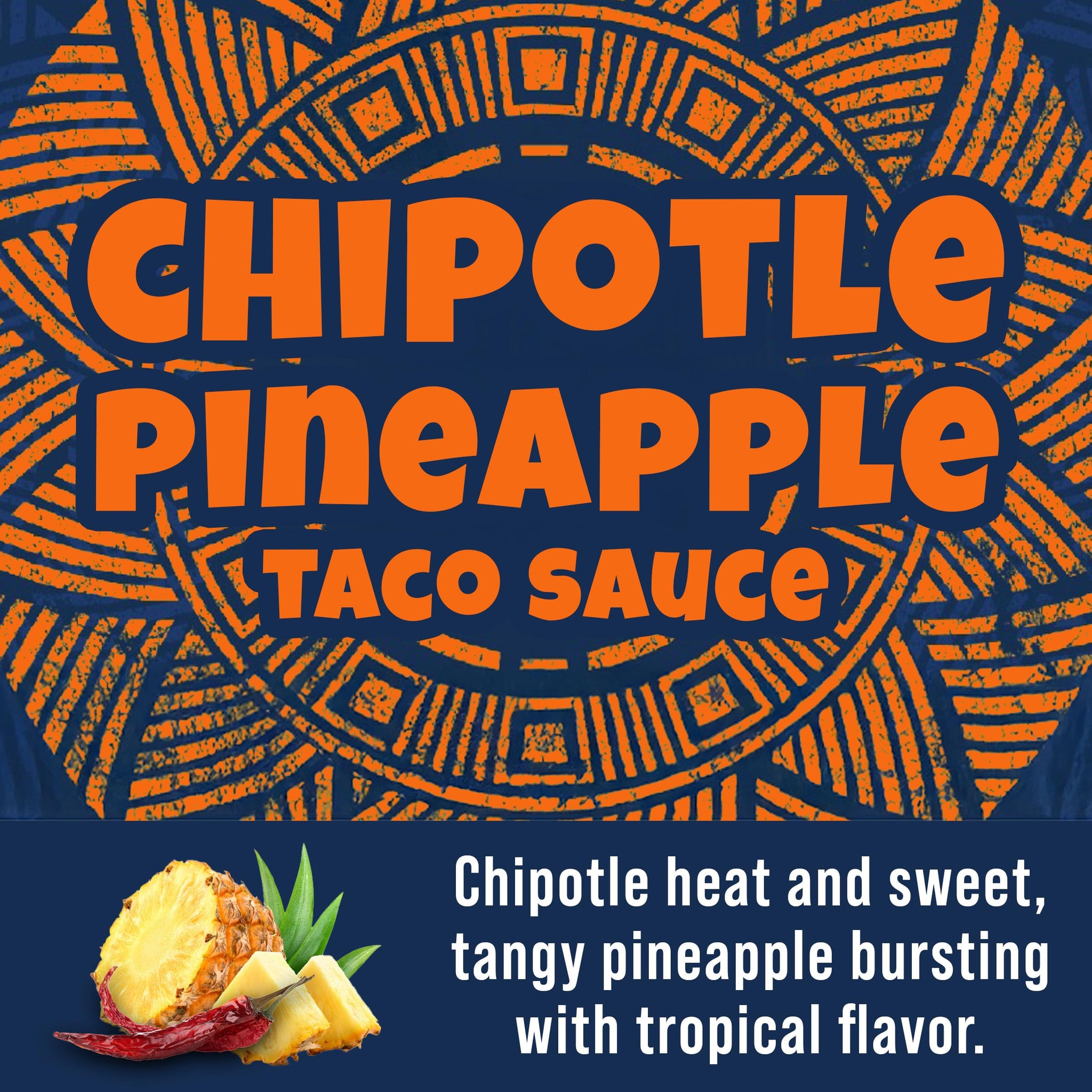 Ortega Chipotle Pineapple Taco Sauce, Sweet and Spicy Sauce and Marinade, 8 Ounce