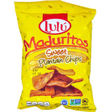 LULU Maduritos Sweet Plantain Chips, Gluten-Free, 1.4oz Bag (Pack of 24, Total of 33.6 Oz)
