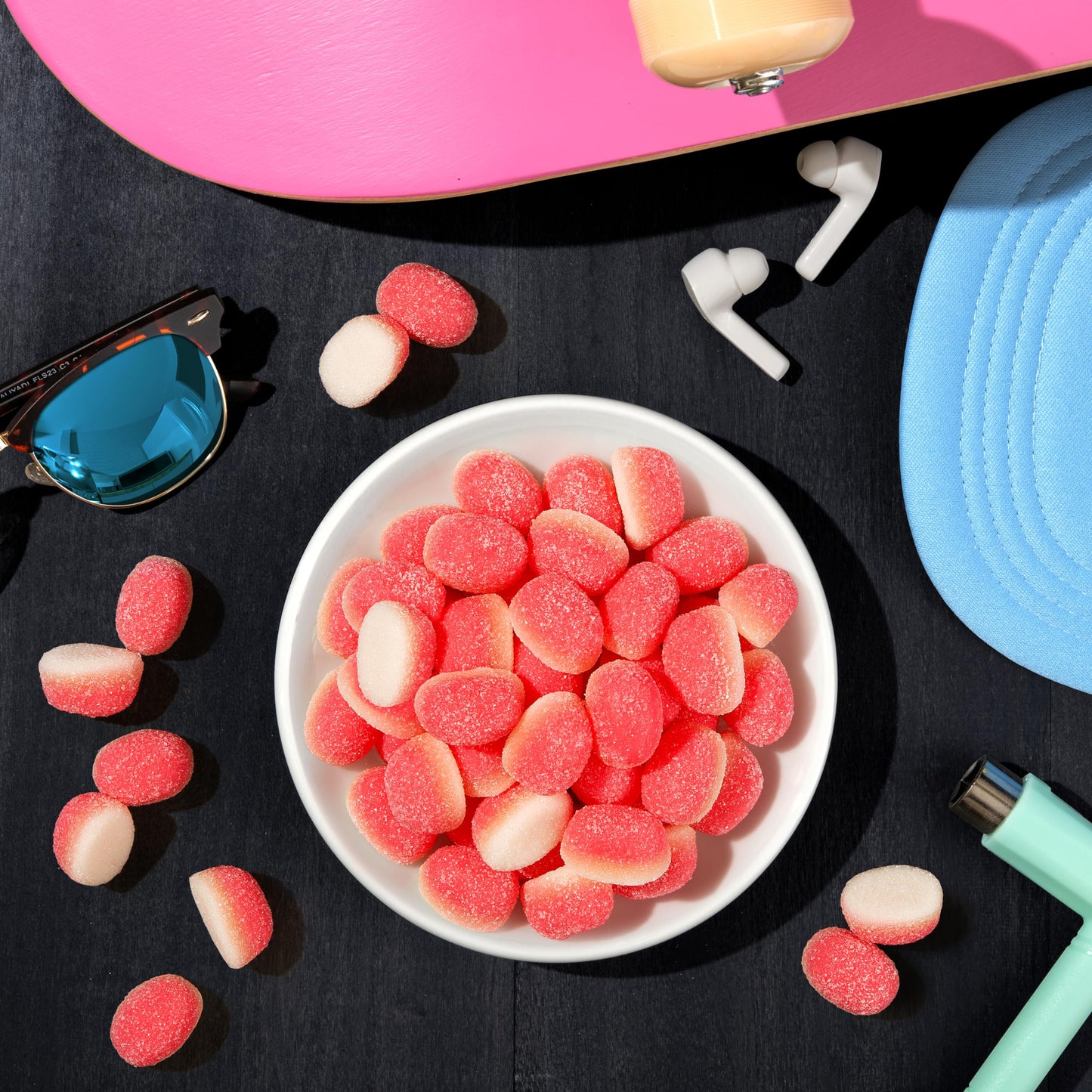 Trolli, Strawberry Puffs, Gummi Candy, 4.25 Ounce
