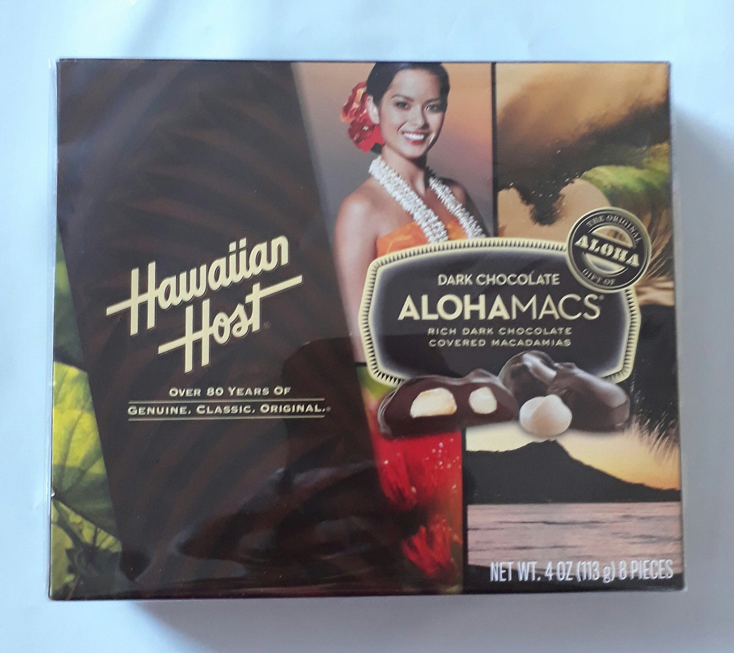 Hawaiin Host Dark Chocolate Alohamacs 4 oz (1 (4 oz))