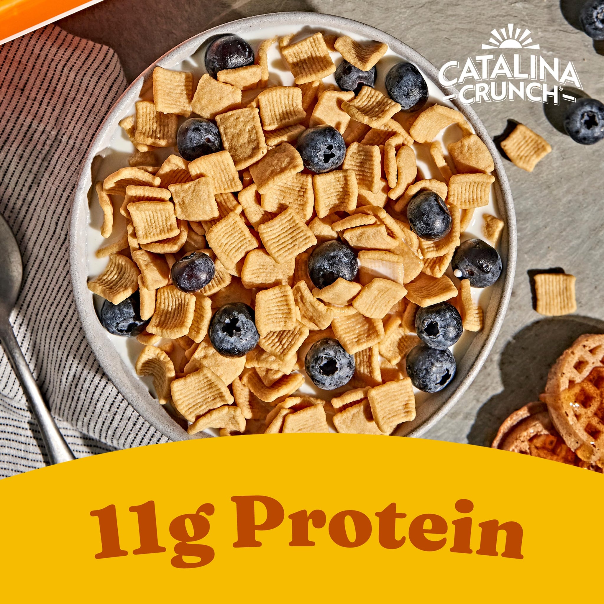 Catalina Crunch Protein Cereal | Sugar Free Breakfast Cereal with 11g of Protein | Gluten Free, Keto Friendly | Variety Pack 6 Flavors (Pack of 6)