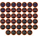 Brooklyn Beans Coffee Pods, Bold Gourmet Variety Pack - Compatible with Keurig 2.0 K Cup Brewers, 40 Count, Strong and Intense Dark Roast