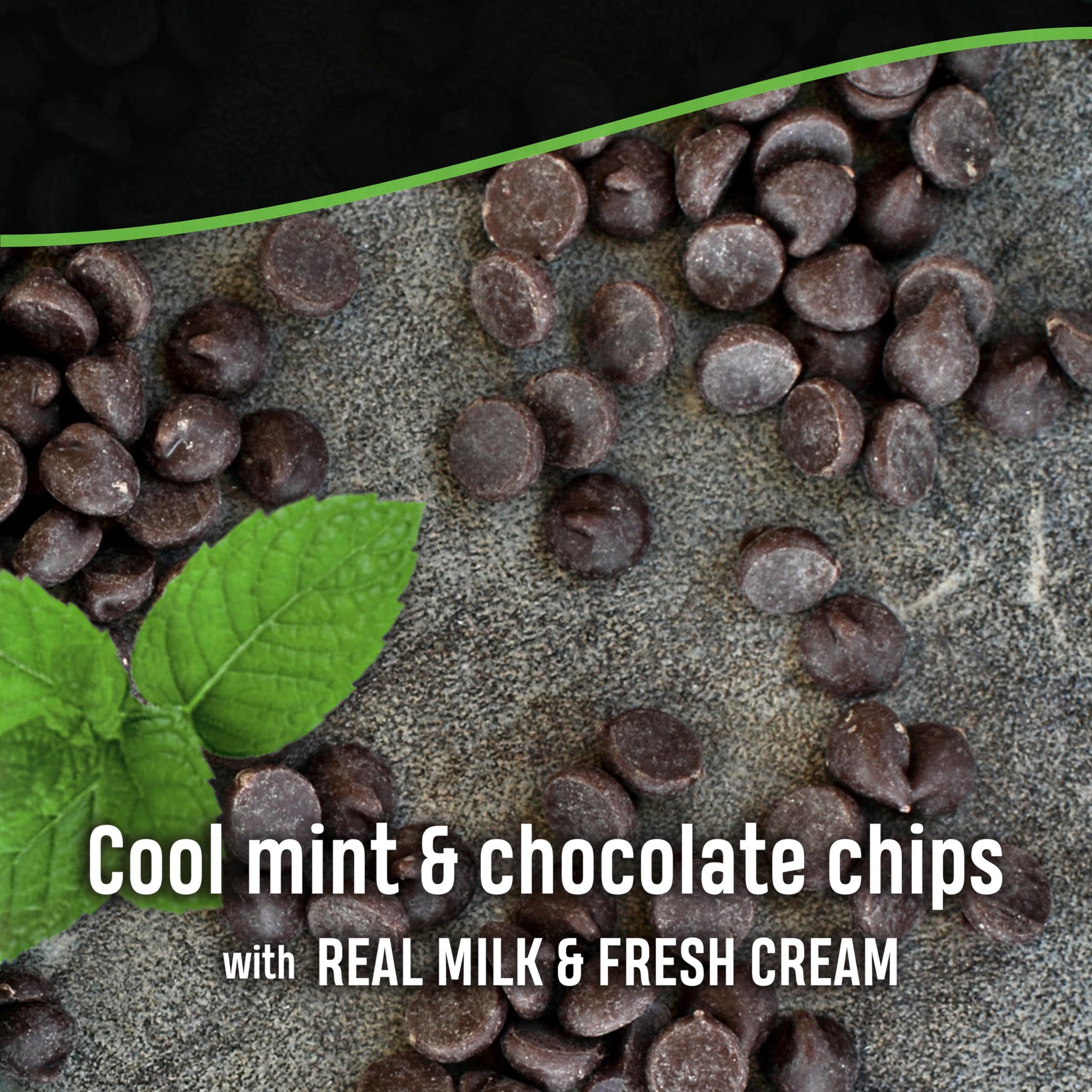 Breyers Ice Cream for a Delicious Frozen Treat Mint Chocolate Chip Made with 100% Grade A Milk & Cream 48 oz
