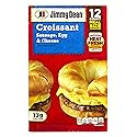 Jimmy Dean Sausage Egg and Cheese Croissant Sandwich, 3.375 Pound -- 12 per case.
