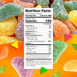 Fruit Slices Jelly Candy | 2 Lb Bag | Dye Free Candy | Tangerine, Orange, Strawberry, Lemon | Naturally Flavored Bulk Chewy Candy for Buffets, Events