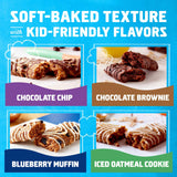 Zbar - Variety Pack - 4 Flavors - Soft Baked Snack Bars - Non-GMO - 10-12g Whole Grains - USDA Organic Granola Bars (18 Pack)