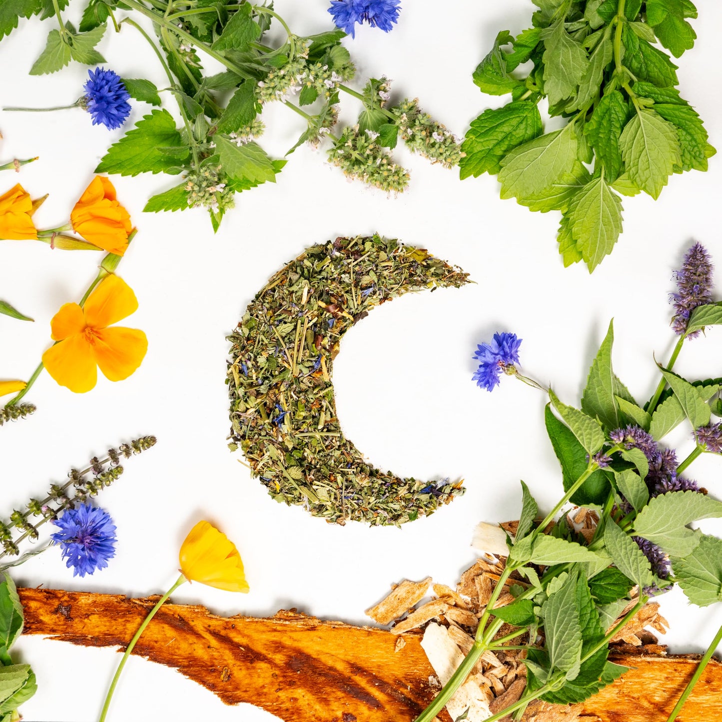 Dream Herbal Tea | Sacred Blossom Farm | 1.9 oz. Loose Leaf Tisane | Promotes Sleep* | Organically Grown in Wisconsin | Herbal Tea & Medicinal Herbs |