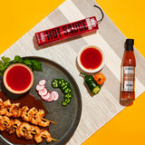The Good Hurt Fuego, Hot Sauce Sampler Gift Set in Metallic Packaging, Flavors Includes Habanero, Ghost Pepper, Smoky Bourbon, Hot Sauce Variety Pack