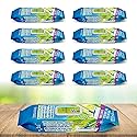 Juniper CLEAN Wet Floor Wipes, Multi Surface Floor Cleaner Wet Mop Pads Fit Swiffer Sweeper Mop, Fresh Scent & Plant-Based Textured Cloth Trap Absorb