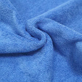 POLYTE Microfiber Cleaning Cloth Ultrasonic Cut Edgeless, 14 x 14 in (36 Pack, Blue,Green,Yellow)