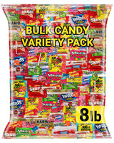 Bulk Candy Variety Pack 8 LB - Individually Wrapped Assorted Candy Mix