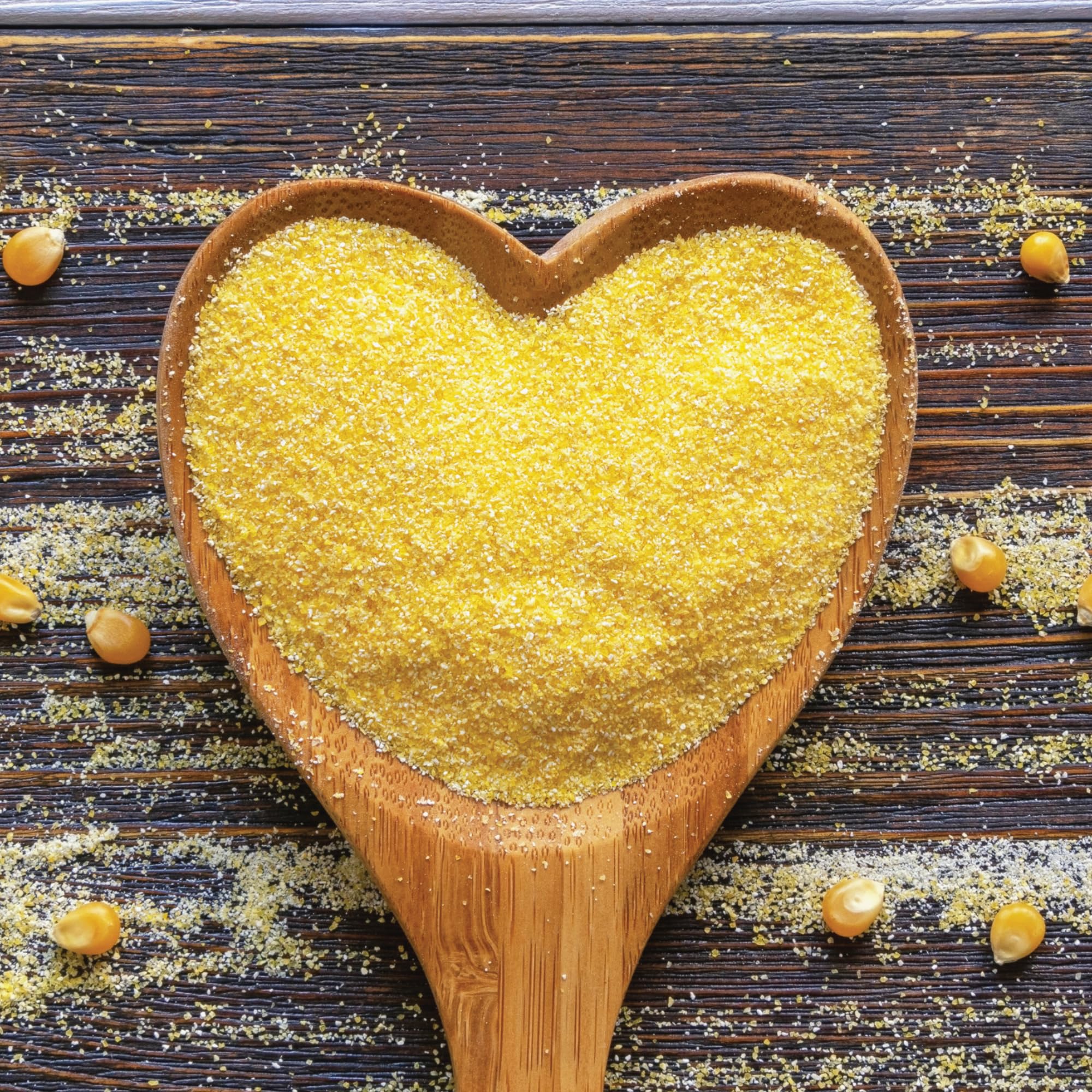 Gonsalves Yellow Corn Meal (Farinha de Milho Grossa) 2lb Bag