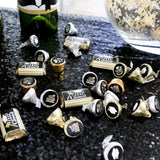 Law School Grad Party Favors - Round Candy Stickers - 108pc