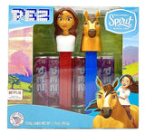 Pez Candy Spirit Gift Set - Includes Lucky and Spirit Dispensers and 6 Rolls, Mixed-Fruit, 1 Count
