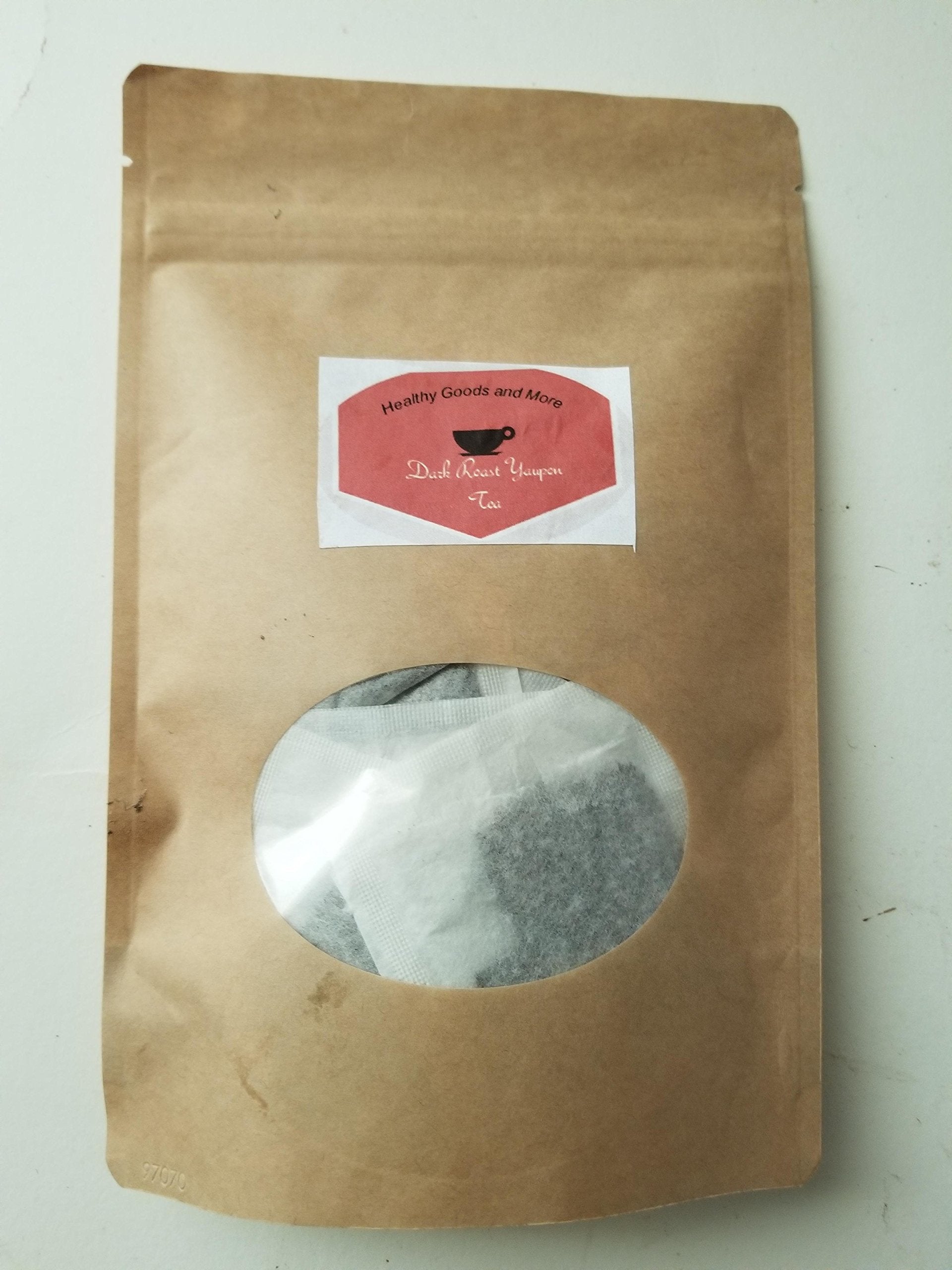 Dark Roast Yaupon Regenerative Organic Yaupon Tea (24 single tea bags) Tea (24 single tea bags)