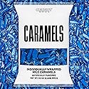Candy Envy - Individually Wrapped Caramels - Navy Blue Wrapper - 2 Pound Bulk Navy Blue Candy