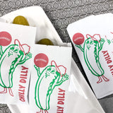 Outside the Box Papers Popcorn Bags, Peanut and Pickle Sacks 24 Each Red, White, Green