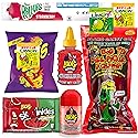 Tiktok Chamoy Pickle Kit With Fruit-Roll-up & Chips, Includes Lucas Gusano, Skwinkles Salsagheti & More - Snack Gift Box by Ma Lit Candy (Big Tex