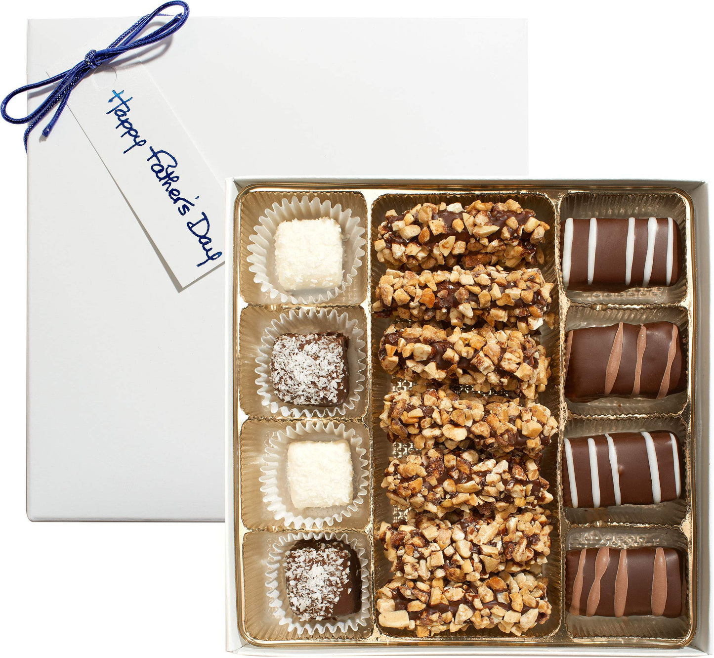 Kosher Chocolate Candy Gift Assortment - Gourmet Assorted Chocolates for Father's Day - Dark Chocolate Gift for Dad, Dairy Free, Vegan Chocolates Gift