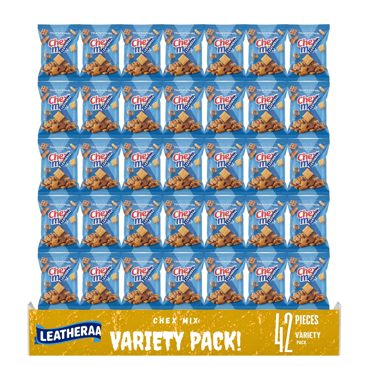 Ch?x Mlx Savory Snack Mix Variety Pack, 42 Individual 1.75 oz Bags, Assorted Crunchy Snacks