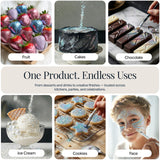 Iridescent Edible Glitter 5g, Food Grade Luster Dust for Drinks, Cocktails & Baking, Edible Shimmer Powder for Cakes, Cupcakes & Decorative Desserts