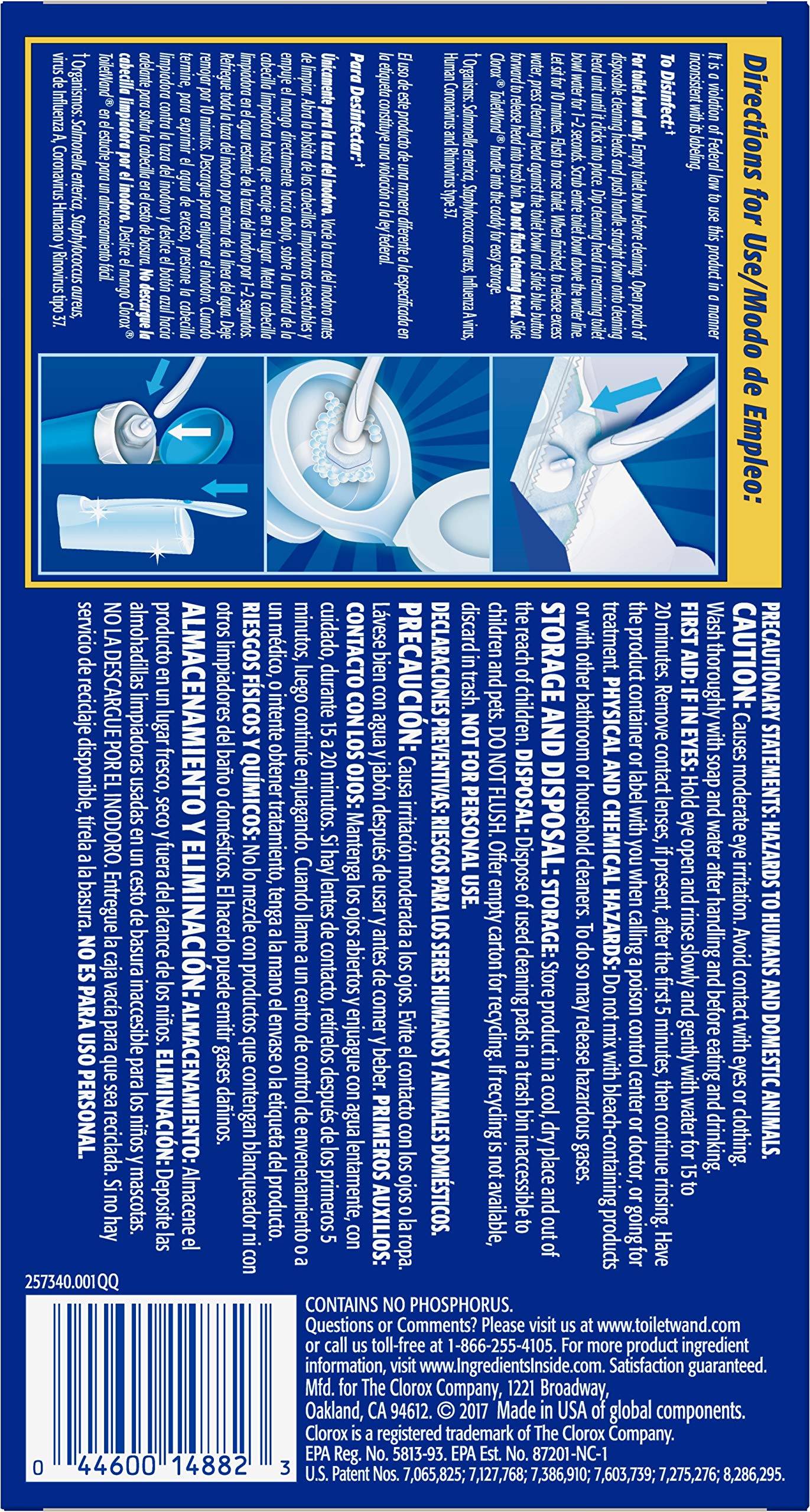 Clorox Wand Heads, 10 Count, Package May Vary