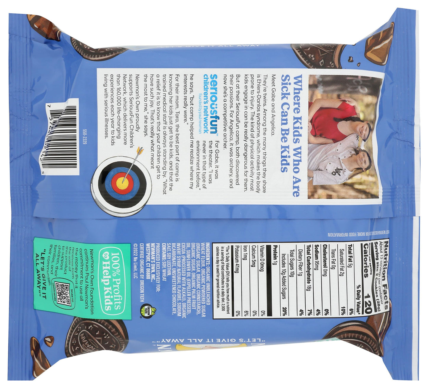 Newman's Own Chocolate Newman-O's, 13 oz