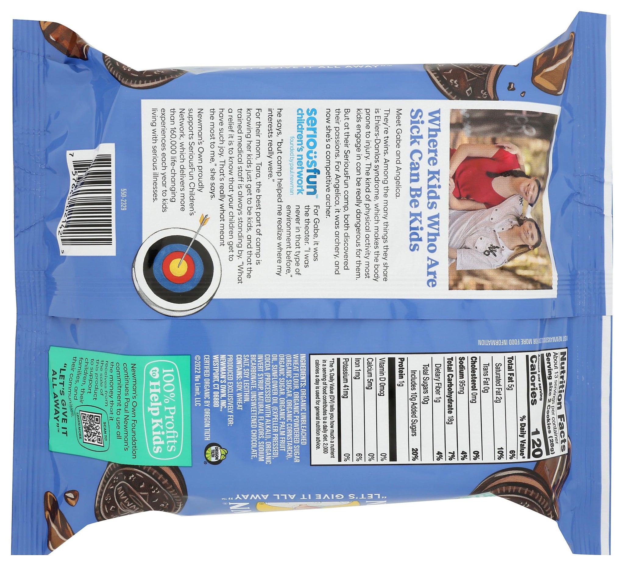 Newman's Own Chocolate Newman-O's, 13 oz
