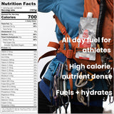 RecPak | 700 Cal, 43g Protein, Complete Nutrition for Backcountry Athletes | No-Cook Lightweight Liquid Meal for Mountaineering Backpacking Sking