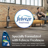 Bissell Multi-Surface Pet Formula with Febreze Freshness, 22951, 64 Fl Oz, Use on Sealed Hard Floors, and Area Rugs, Removes Tough Messes, Febreze