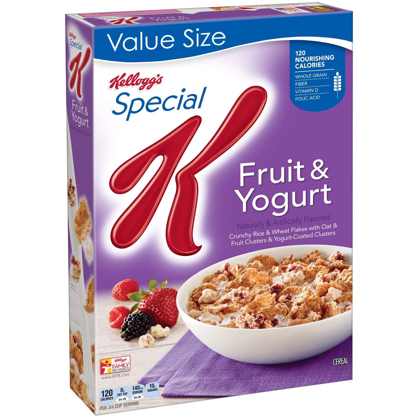 Special K Cereal, Fruit and Yogurt, 16.6 Ounce