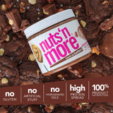 Nuts ‘N More Cocoa Hazelnut Butter Spread - High Protein, Low Carb, Low Sugar, Gluten Free, Non-GMO, All-Natural Keto Nut Butter Snack (15oz Jar)