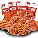 Spicy Strip Small Gluten Latiao - Chinese Special Classic Handmade Gluten Latiao Snack Food Delicious Snacking for Holiday gift Fragrant Spicy