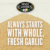 Spice Classics Granulated Garlic, 25 oz - One 25 Ounce Container of Garlic Powder Seasoning, Use on Vegetables, Meats, Rubs and Dressings for a Bold