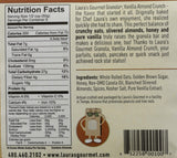 Laura's Gourmet Granola Vanilla Almond Crunch, 16-Ounce Packages (Pack of 4)