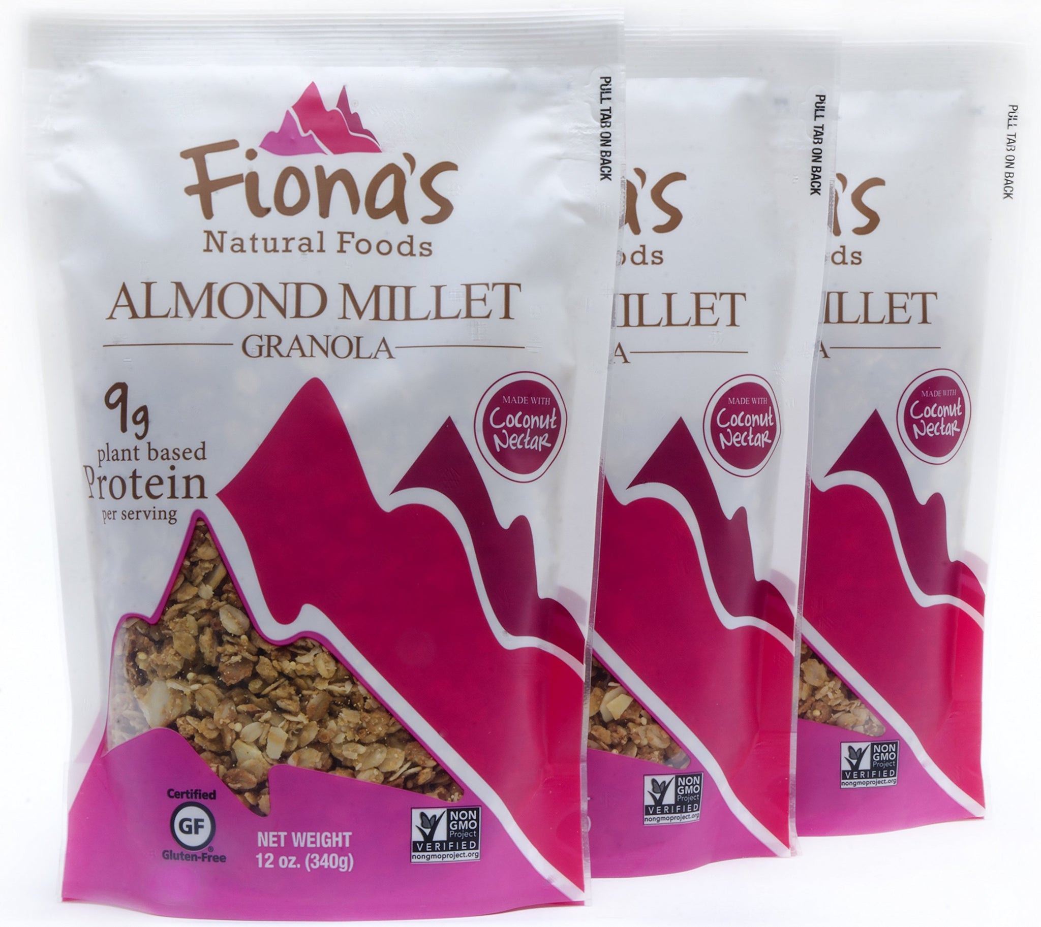 FIONAS Almond Millet Granola, 12 OZ