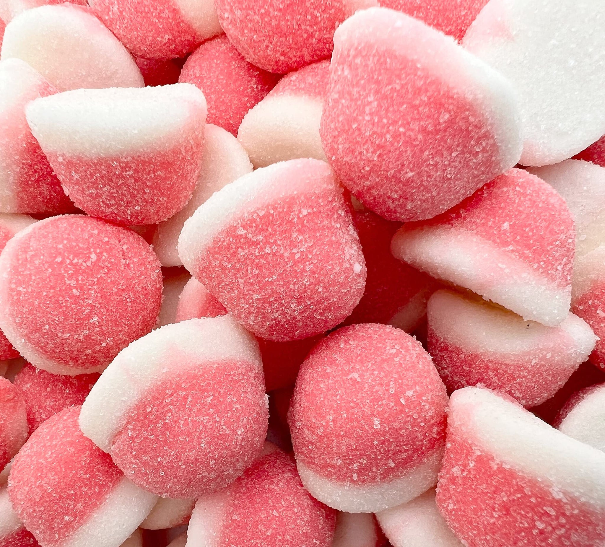 Strawberry Puffy Gummies - 1 Pound Pack - Baby Shower It's a Girl Candy - Gender Reveal - Pink Sweets