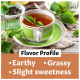 Eastanbul Nettle Loose Leaf Tea, 0.71oz, Stinging Nettle Tea, AKA Ortiga, Caffeine Free, Wild Harvested, Freshly Cut & Sifted Stinging Leaf, 100%