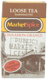 MarketSpice Loose Tea, Cinnamon-Orange, Our Signature Tea, 4 Ounce