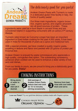 Andean Dream, Pasta Quinoa Turmeric Organic, 8 Ounce