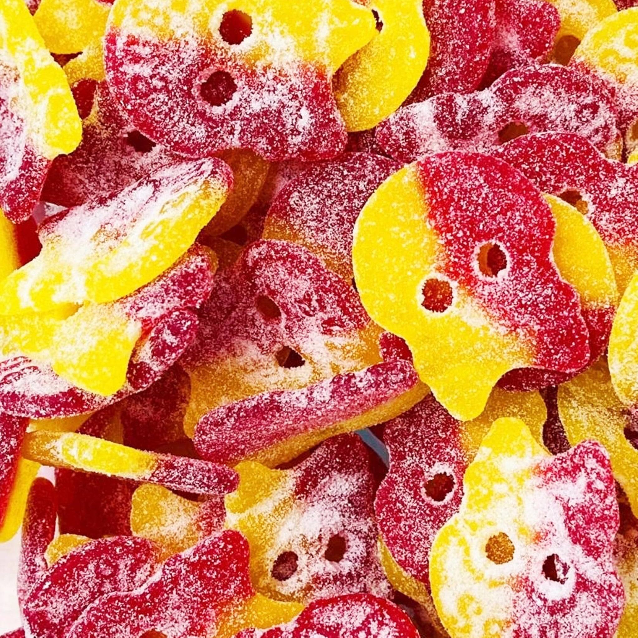 100% Bubs Swedish Candy Mix - Sweet and Sour Swedish Gummies - 1 LB from Sweden - Vegan - Packaged by the Penny Candy Store