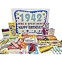 RETRO CANDY YUM ~ 1942 84th Birthday Gift Box of Nostalgic Candy from Childhood for 84 Year Old Man or Woman Born Back in 1942