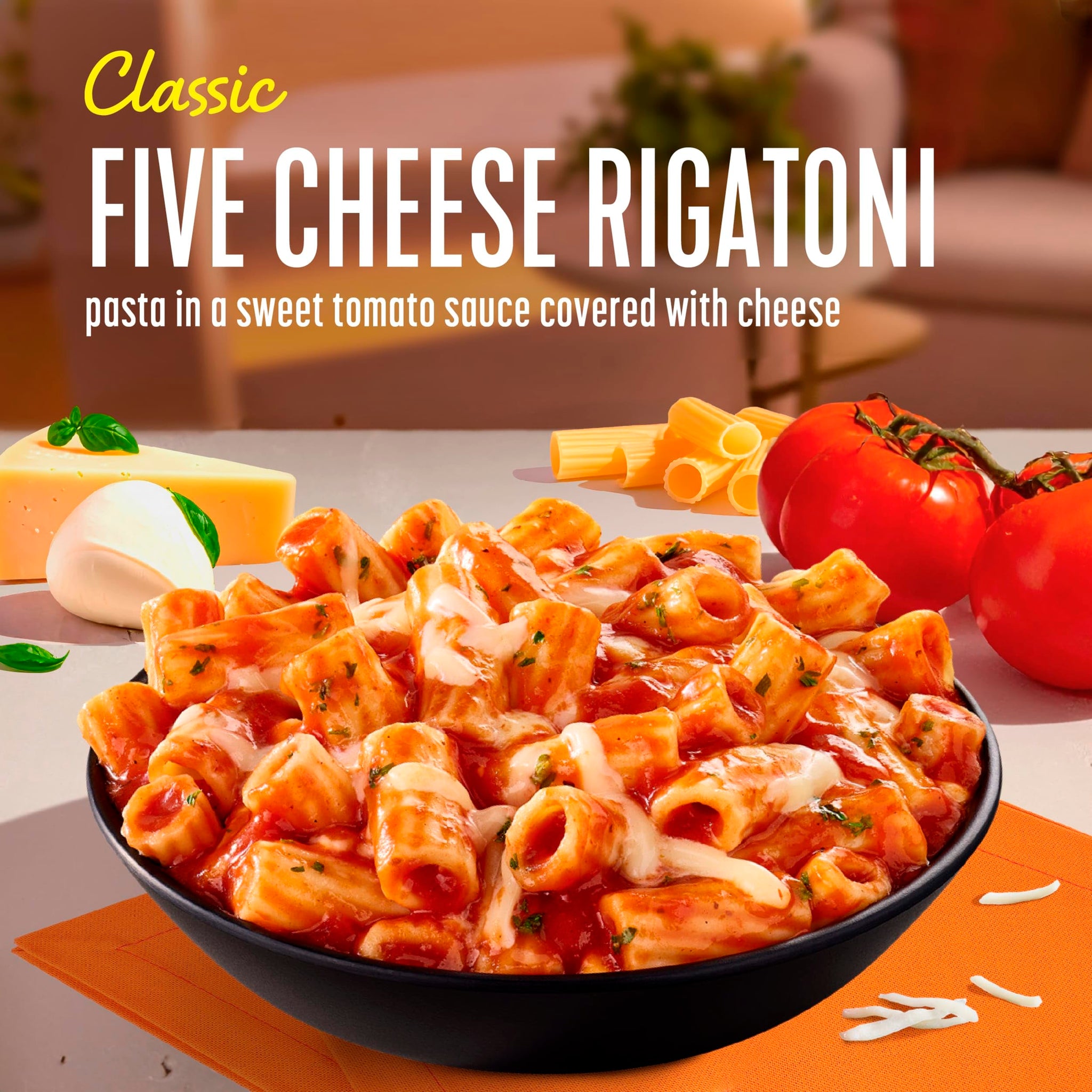 Lean Cuisine Classic Five Cheese Rigatoni, Frozen Lunch Or Dinner, Frozen Meals 10 oz