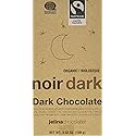 Jelina Chocolatier Fair Trade Dark Chocolate Bar 72%, 3.52 Ounce (Pack of 8)