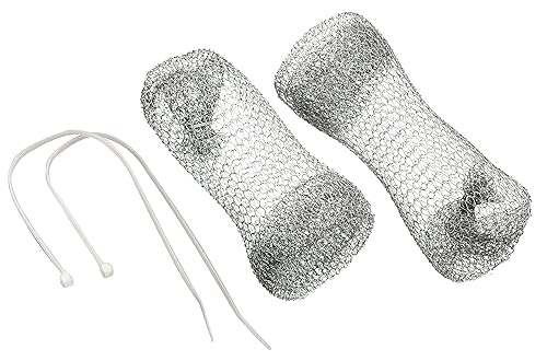 Plumb Pak PP820-44 Lint Trap with Twist Tie, 10 in H X 7 in W, Aluminum